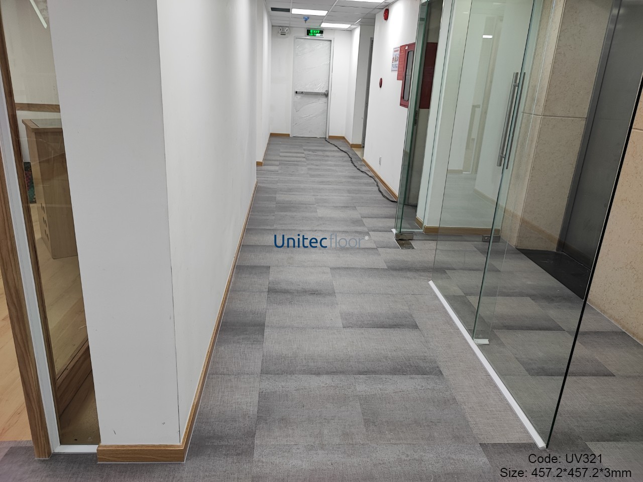 sàn nhựa unitec 3li mã uv 321 woven